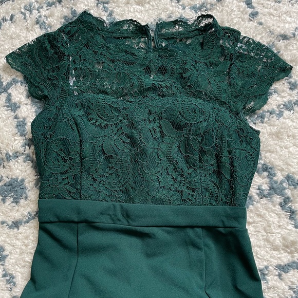 Hopeful Romantic Lace Mermaid Maxi Dress - Picture 6 of 10